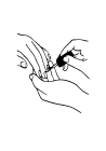 Dessin représentant une pose de vernis
